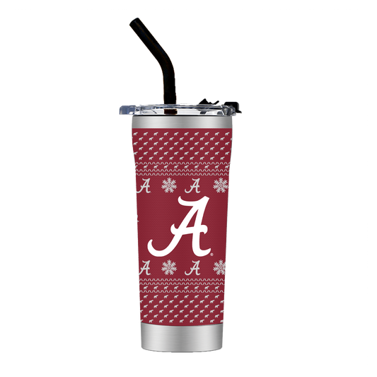 Alabama Straw Tumbler - Christmas Collection
