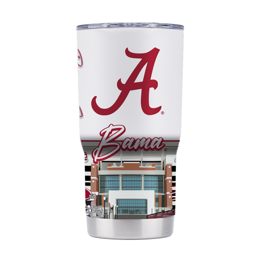 Alabama 20oz Campus Icons Tumbler
