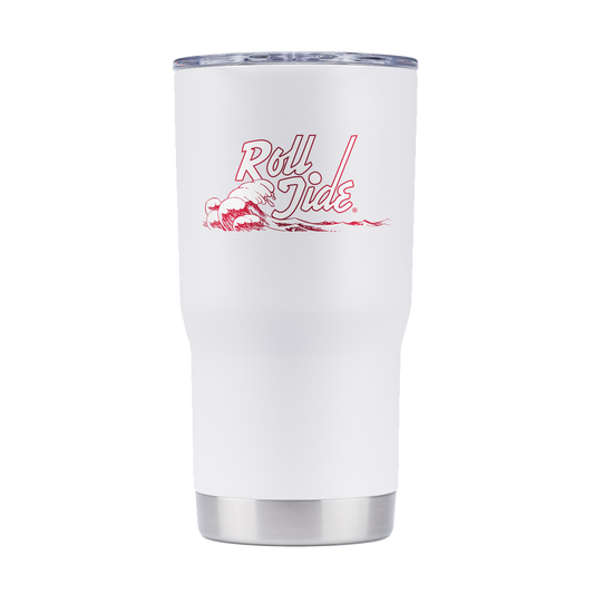 Alabama Vault Collection 20oz White Tumbler