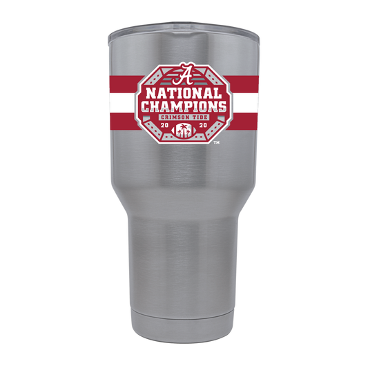 Alabama 30oz Stainless Tumbler 2020 NCAA Champs
