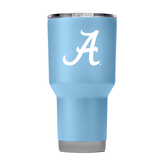 Alabama 30oz Light Blue Tumbler