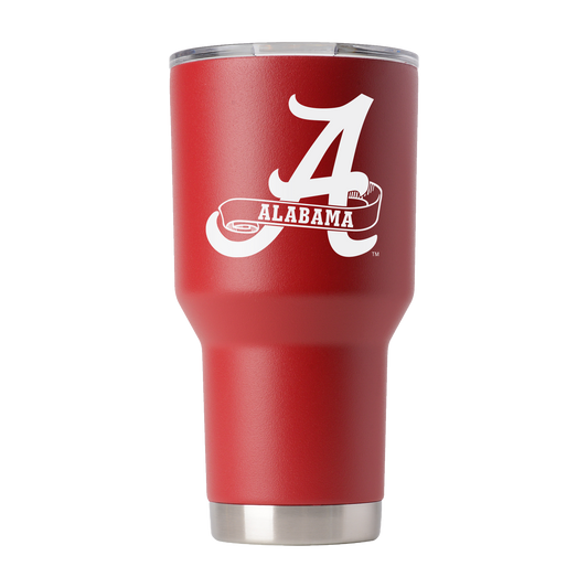 Alabama 30oz College Vault "Script A" Tumbler