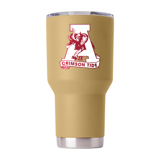 Alabama 30oz College Vault Gold Tumbler