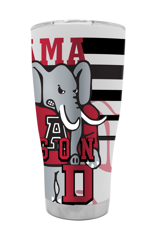 Alabama 30oz College Vault Tumbler