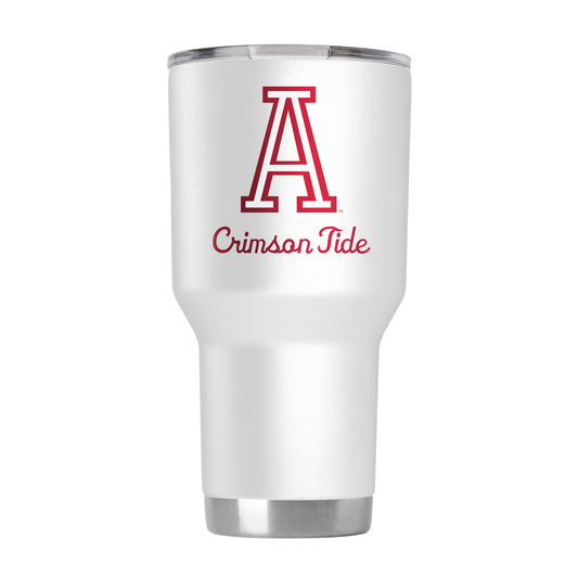 Alabama Vault Collection 30oz White Tumbler