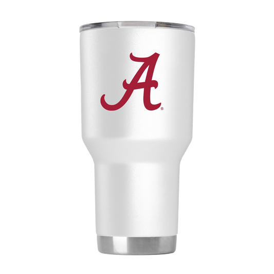 Alabama 30oz White Tumbler