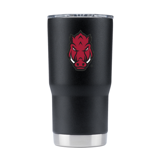 Arkansas 20oz Black Tumbler