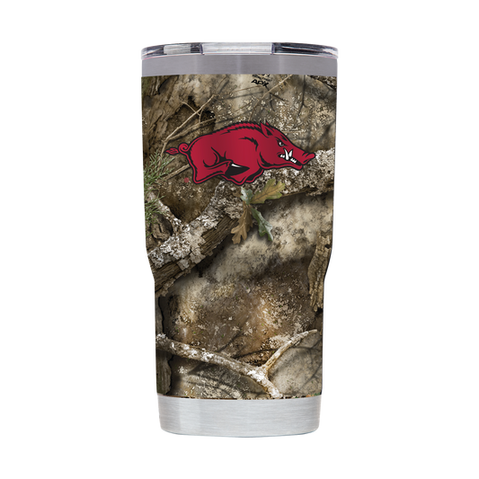 Arkansas 20oz RealTree Camo Tumbler