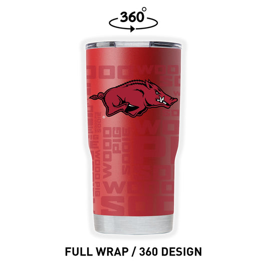 Arkansas 20oz Full Wrap Tumbler