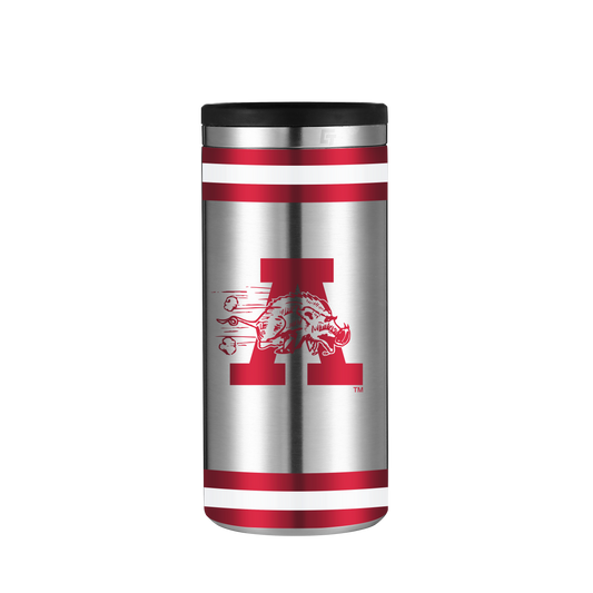 Arkansas Vault Collection Stainless Steel Skinny Can Koozie