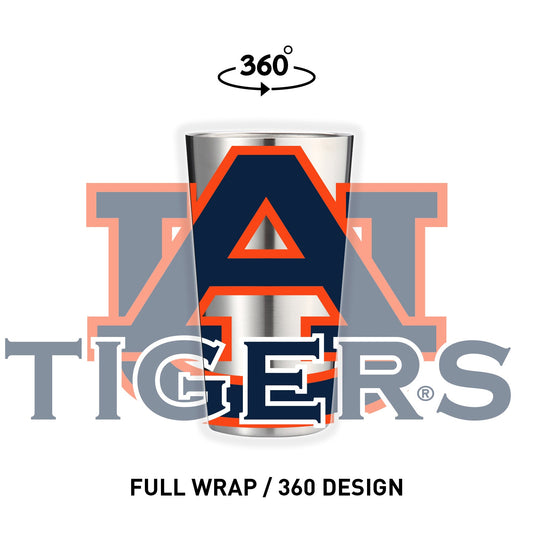 Auburn 16oz Stainless Pint