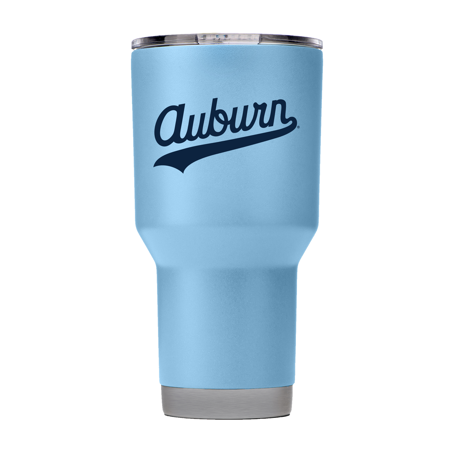 Auburn 30oz College Vault "Script" Light Blue Tumbler