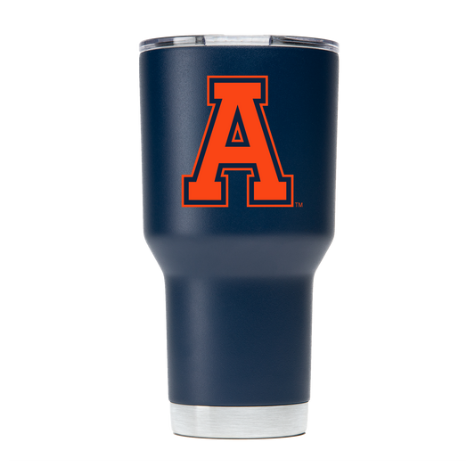 Auburn 30oz College Vault "Block A" Tumbler