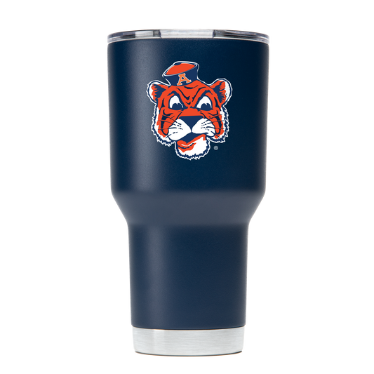 Auburn 30oz "Aubie" Navy Tumbler