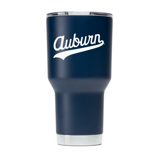 Auburn 30oz College Vault "Script" Tumbler