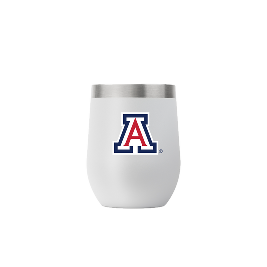 Arizona 12oz Stemless Light Gray Tumbler