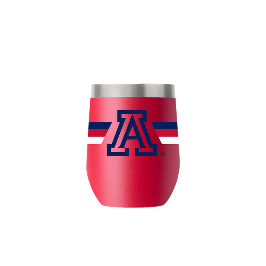 Arizona 12oz Stemless Red Tumbler