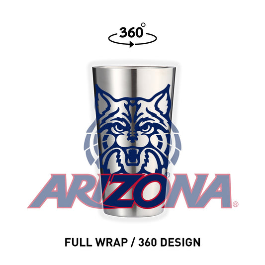 Arizona 16oz Stainless Pint