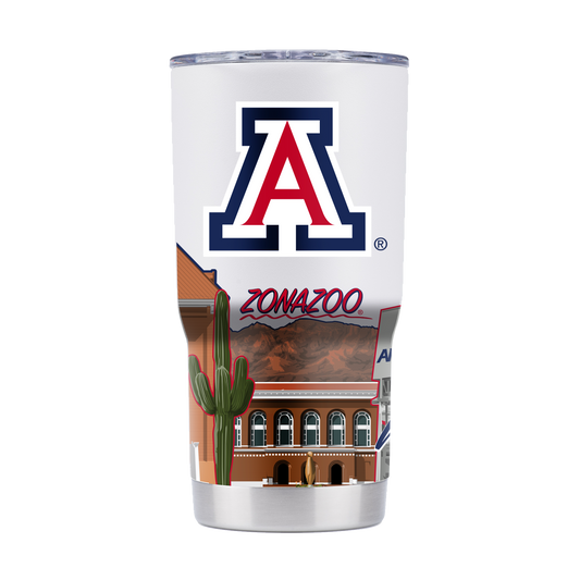 Arizona 20oz Campus Icons Tumbler