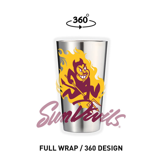 Arizona State 16oz Stainless Pint