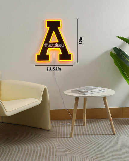 App State Mountaineers LED Neon Sign