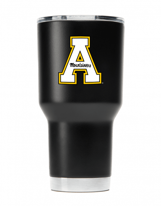 Appalachian State 30oz Black Tumbler