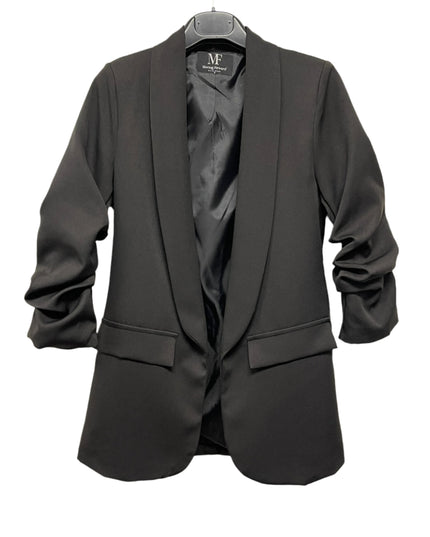 Licensed Game Day Blazer, Black Ruched, Miami of Ohio Redhawk Love & Honor
