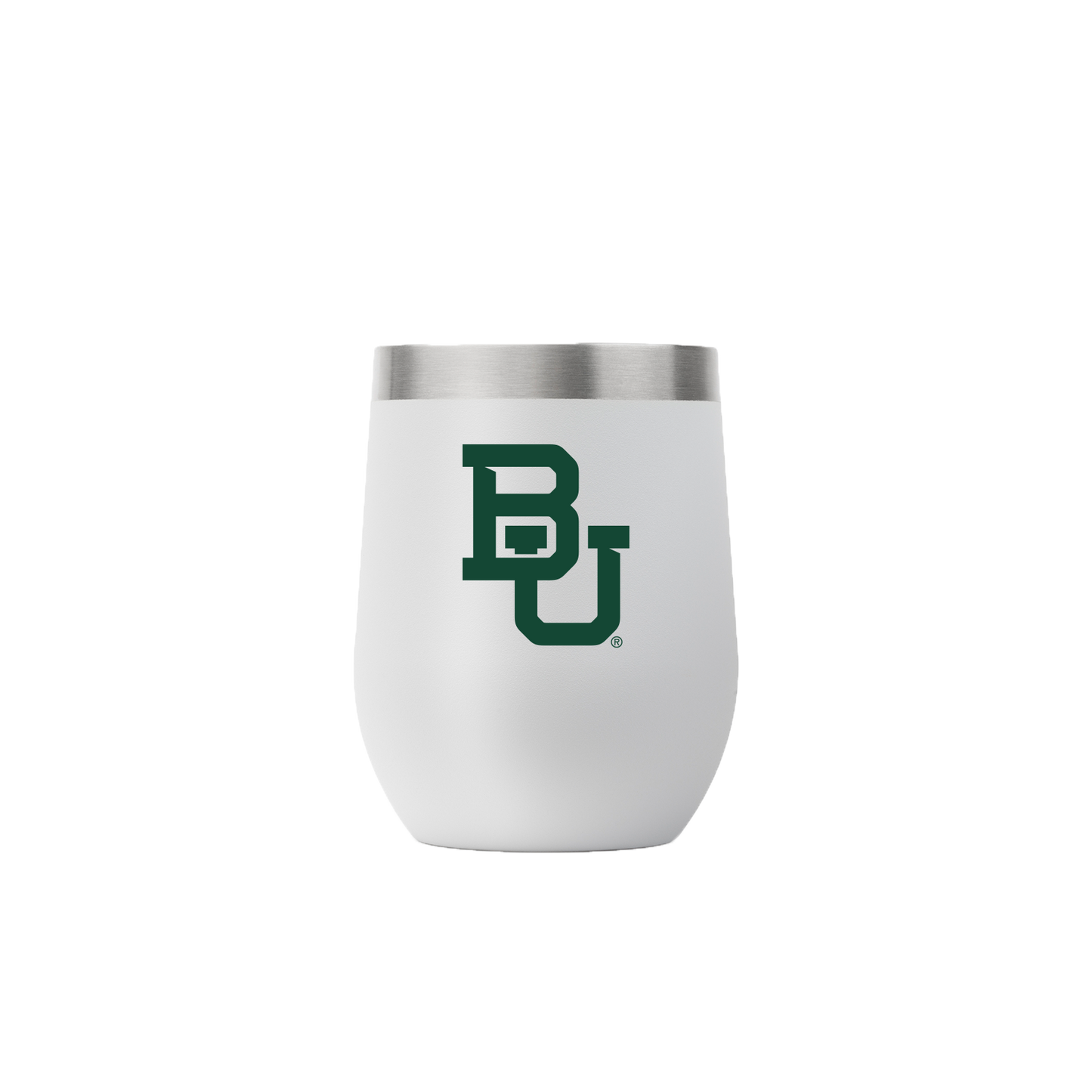 Baylor 12oz Stemless Light Gray Tumbler