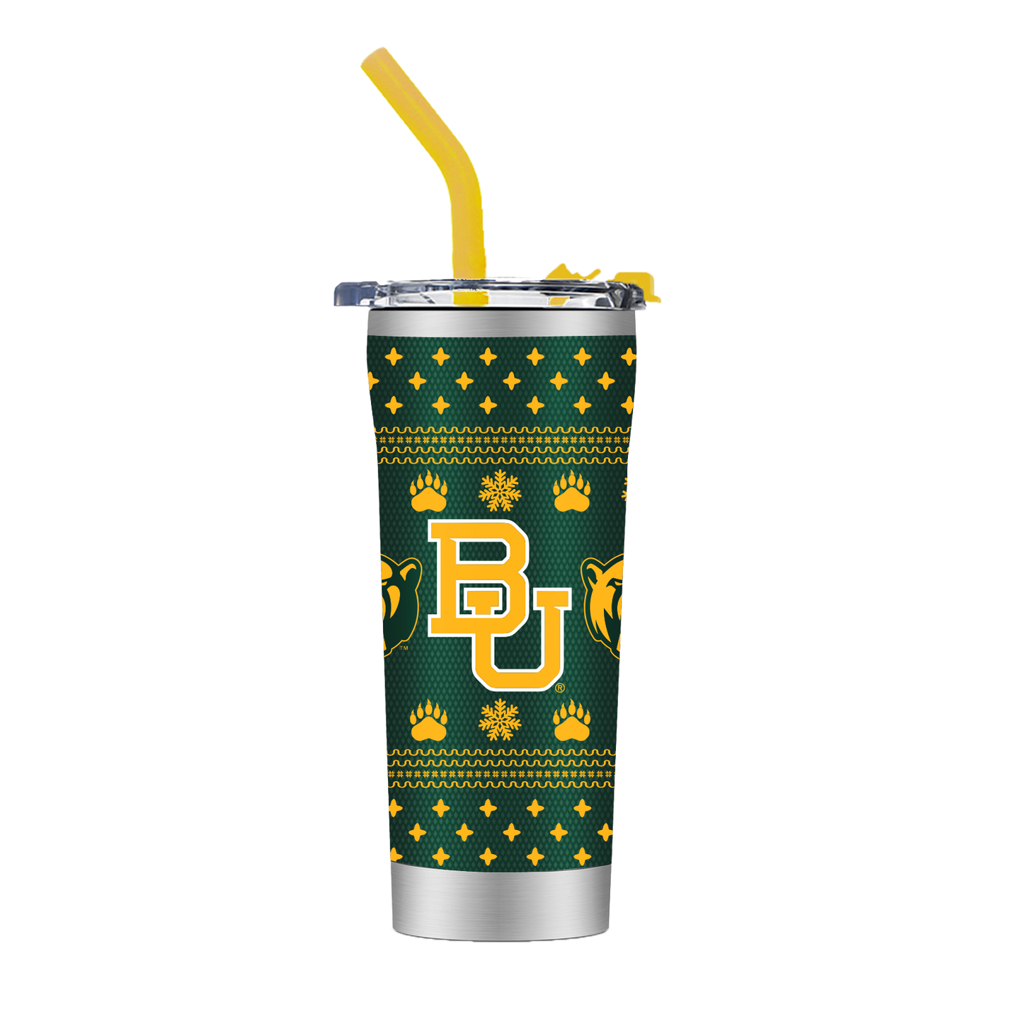 Baylor Straw Tumbler - Christmas Collection