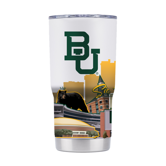 Baylor 20oz Campus Icons Tumbler