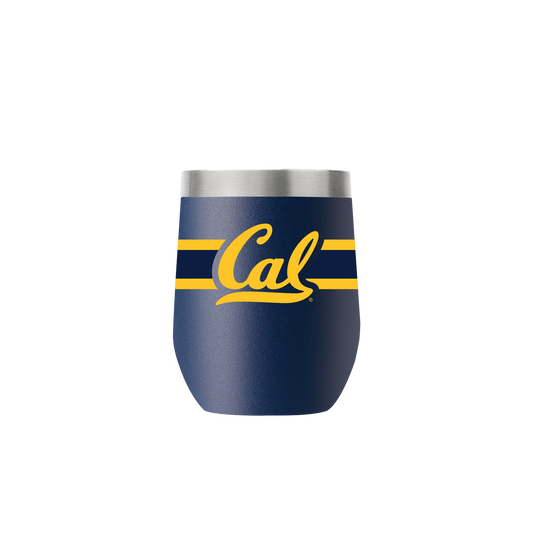 Cal 12oz Stemless Navy Tumbler