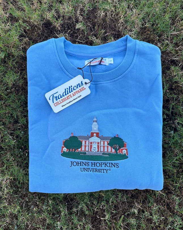 Johns Hopkins Crewneck - Light Blue