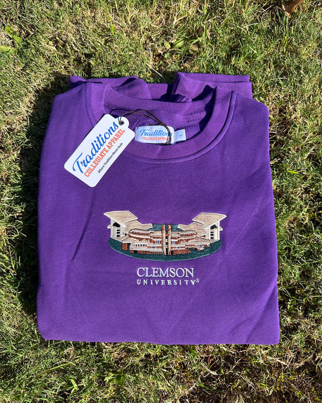 Clemson University Crewneck - Stadium