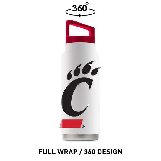 Cincinnati 40oz White Bottle