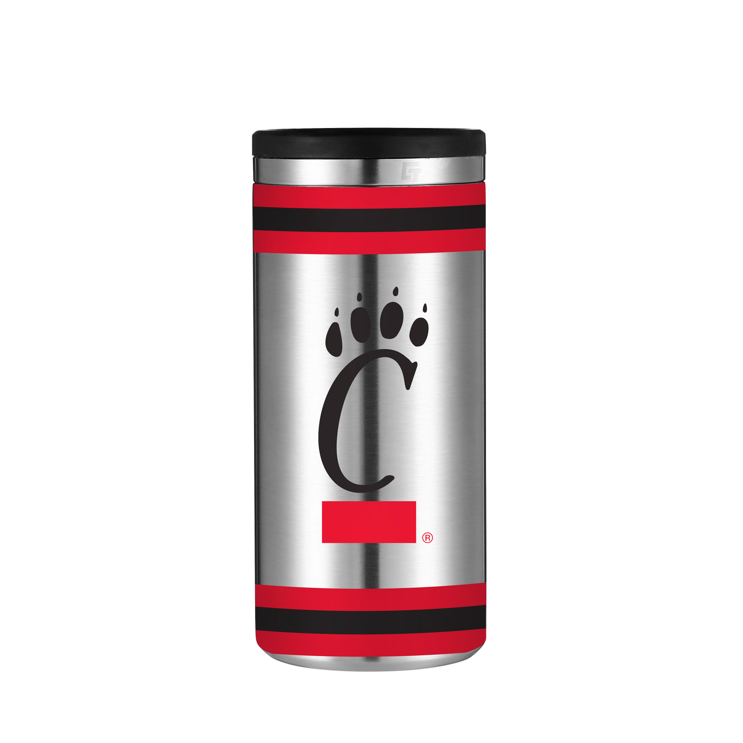 Cincinnati Vault Collection Stainless Steel Skinny Can Koozie