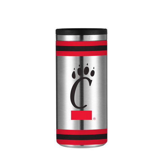 Cincinnati Vault Collection Stainless Steel Skinny Can Koozie