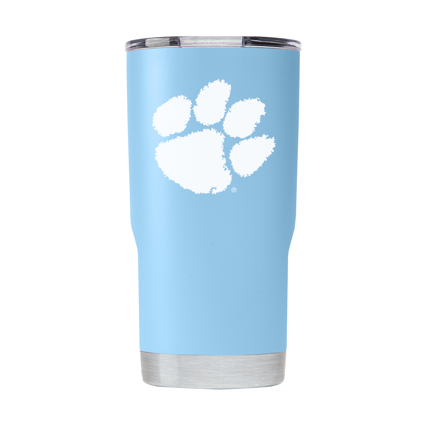 Clemson 20oz Light Blue Tumbler