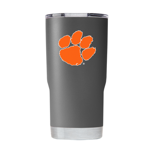 Clemson 20oz Grey Tumbler