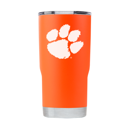 Clemson 20oz Orange Tumbler