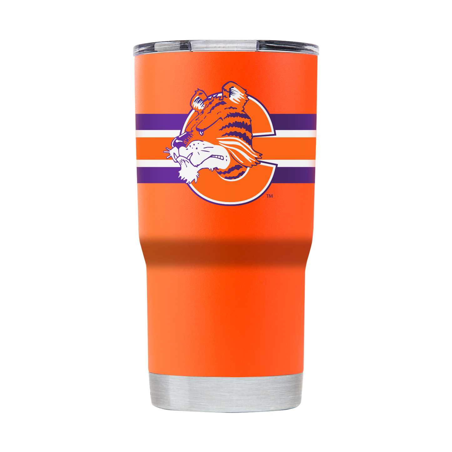 Clemson College Vault 20oz Orange Tumbler