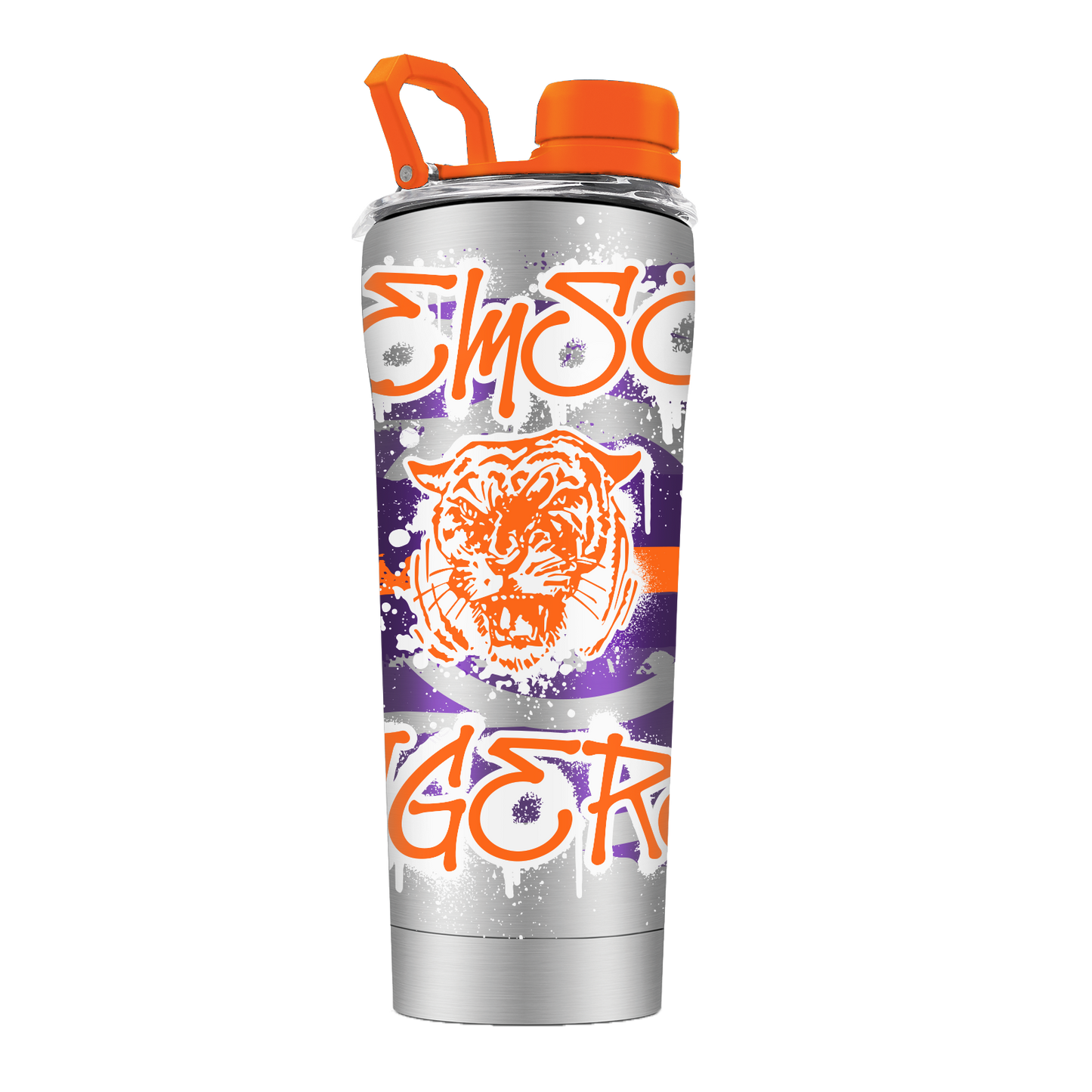 Clemson Vault Collection Stainless Steel Shaker