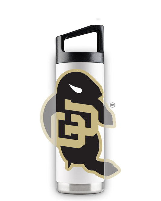 Colorado 16oz White Youth Bottle