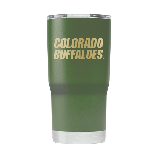 Colorado 20oz Olive Green Tumbler - American Flag Design