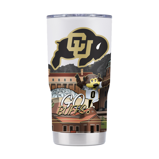 Colorado 20oz Campus Icons Tumbler