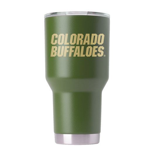 Colorado 30oz Olive Green Tumbler - American Flag Design