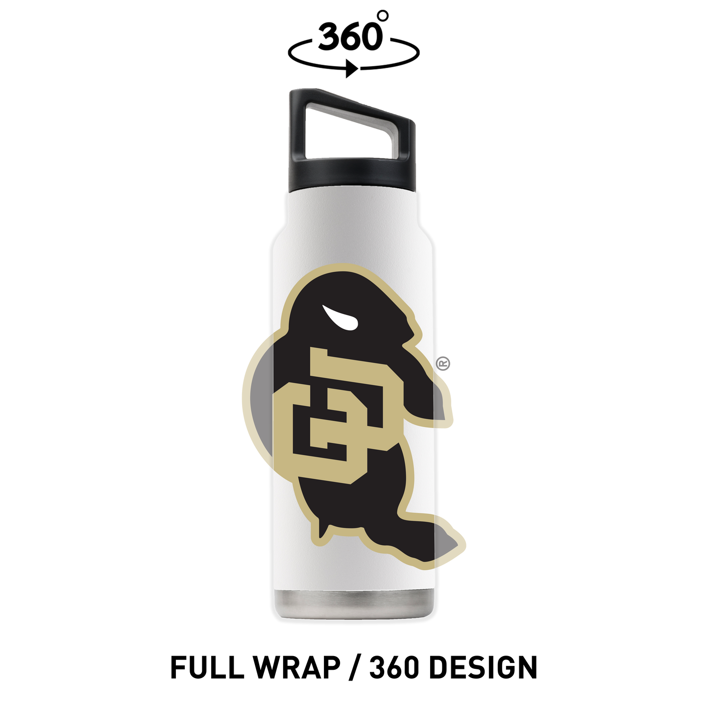 Colorado 40oz White Bottle
