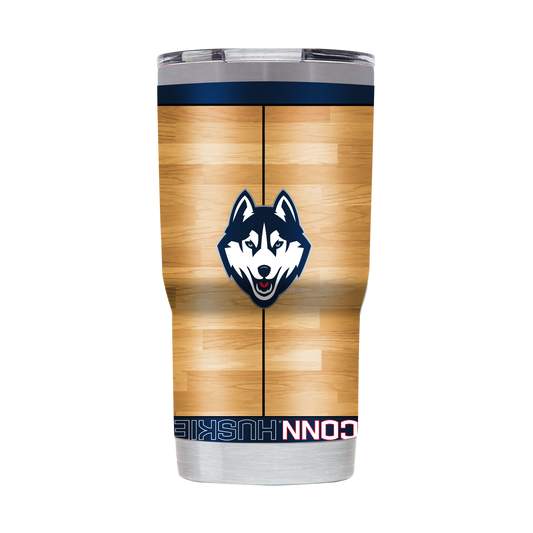 UConn 20oz Basketball Court Tumbler