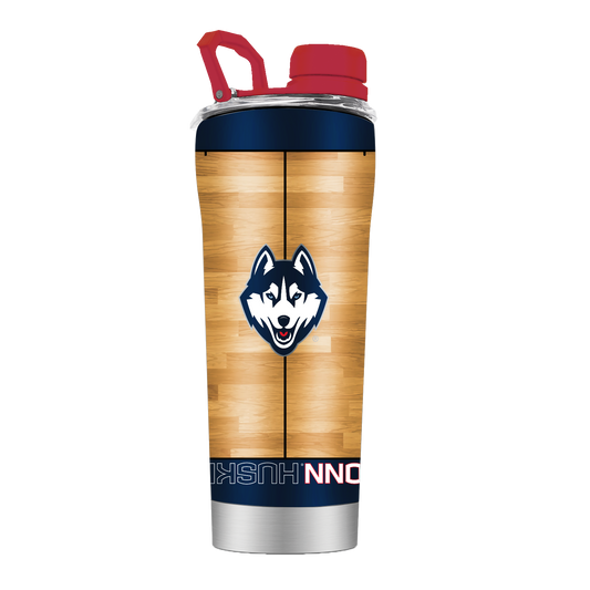 UConn Basketball Court Stainless Steel Shaker