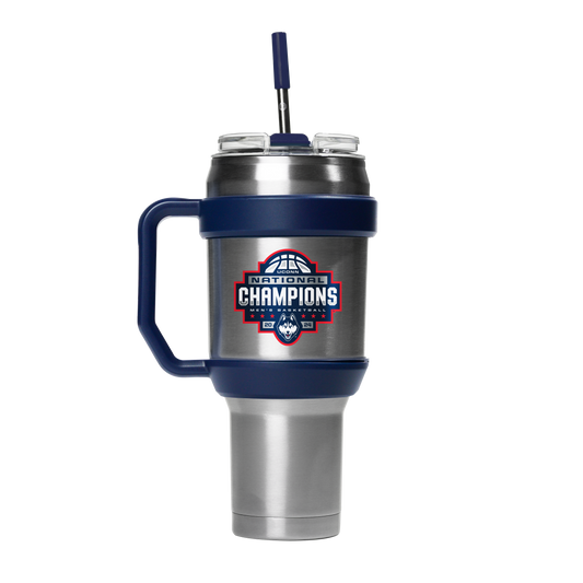 UConn 40oz Stainless Steel Tumbler - 2024 National Champions
