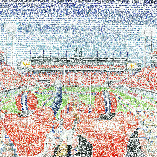 Memorial Stadium - Clemson Wins